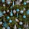 52ct. 6" Blue & Silver Shatterproof Ornament Set